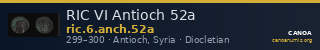 RIC VI Antioch 52a — CANOA