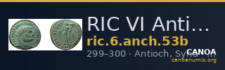 RIC VI Antioch 53b — CANOA