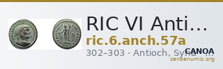 RIC VI Antioch 57a — CANOA