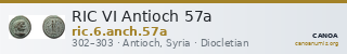 RIC VI Antioch 57a — CANOA
