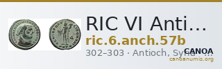 RIC VI Antioch 57b — CANOA