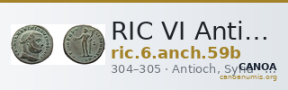 RIC VI Antioch 59b — CANOA