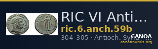 RIC VI Antioch 59b — CANOA