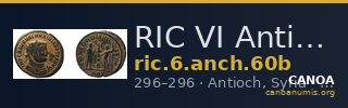 RIC VI Antioch 60b — CANOA