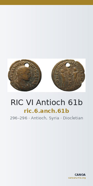 RIC VI Antioch 61b — CANOA