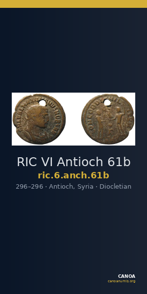 RIC VI Antioch 61b — CANOA