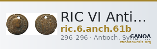 RIC VI Antioch 61b — CANOA