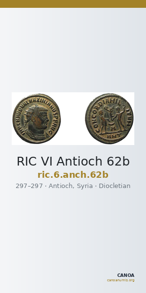 RIC VI Antioch 62b — CANOA
