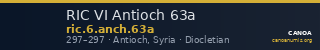RIC VI Antioch 63a — CANOA