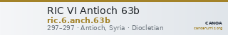 RIC VI Antioch 63b — CANOA