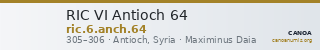 RIC VI Antioch 64 — CANOA