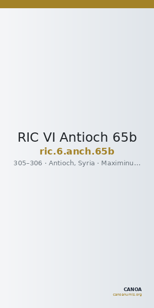 RIC VI Antioch 65b — CANOA