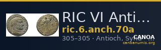 RIC VI Antioch 70a — CANOA