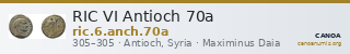 RIC VI Antioch 70a — CANOA