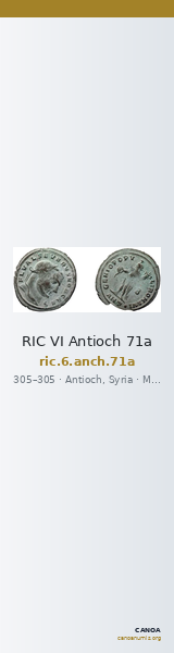 RIC VI Antioch 71a — CANOA