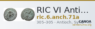 RIC VI Antioch 71a — CANOA