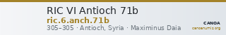 RIC VI Antioch 71b — CANOA