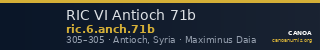RIC VI Antioch 71b — CANOA