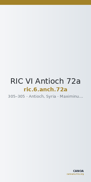 RIC VI Antioch 72a — CANOA