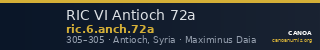 RIC VI Antioch 72a — CANOA