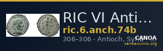 RIC VI Antioch 74b — CANOA