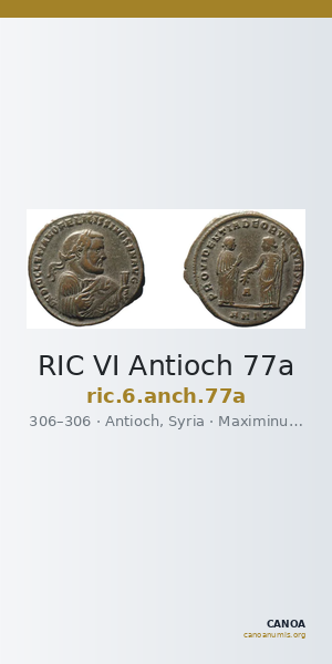 RIC VI Antioch 77a — CANOA