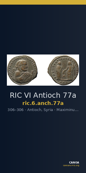 RIC VI Antioch 77a — CANOA