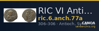 RIC VI Antioch 77a — CANOA