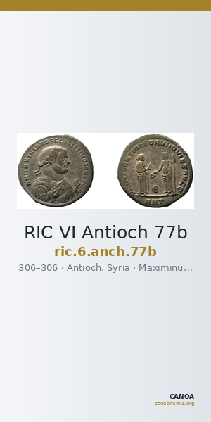 RIC VI Antioch 77b — CANOA