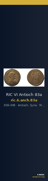 RIC VI Antioch 83a — CANOA