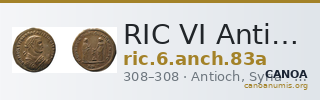 RIC VI Antioch 83a — CANOA