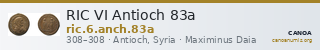 RIC VI Antioch 83a — CANOA