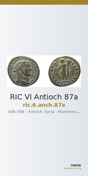 RIC VI Antioch 87a — CANOA