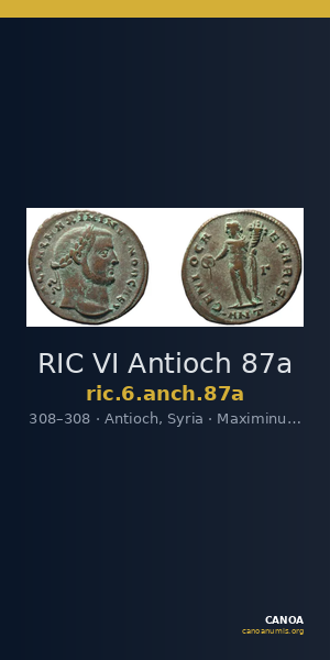 RIC VI Antioch 87a — CANOA