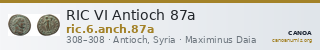 RIC VI Antioch 87a — CANOA