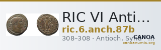 RIC VI Antioch 87b — CANOA