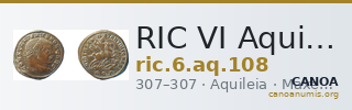 RIC VI Aquileia 108 — CANOA