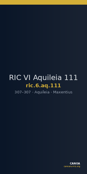 RIC VI Aquileia 111 — CANOA
