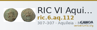 RIC VI Aquileia 112 — CANOA