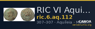 RIC VI Aquileia 112 — CANOA