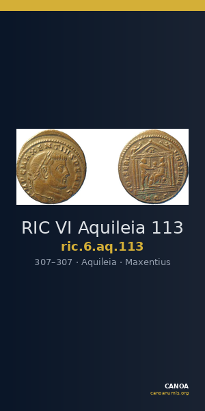 RIC VI Aquileia 113 — CANOA
