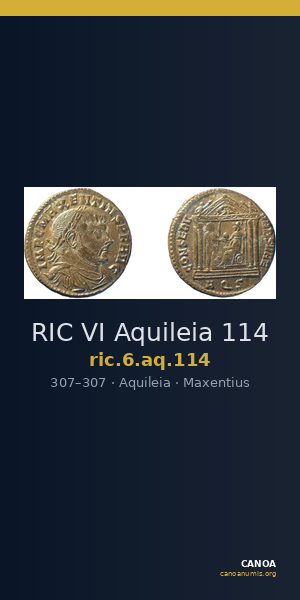 RIC VI Aquileia 114 — CANOA