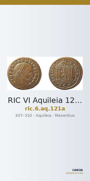RIC VI Aquileia 121a — CANOA