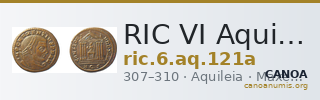 RIC VI Aquileia 121a — CANOA