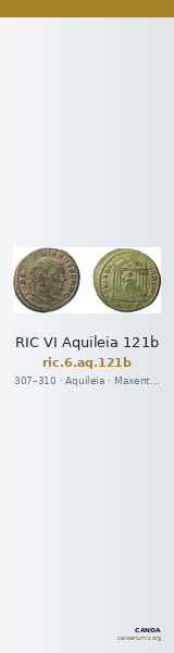 RIC VI Aquileia 121b — CANOA