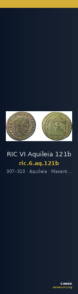 RIC VI Aquileia 121b — CANOA