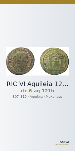 RIC VI Aquileia 121b — CANOA