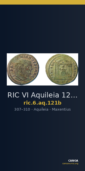 RIC VI Aquileia 121b — CANOA