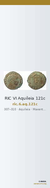 RIC VI Aquileia 121c — CANOA