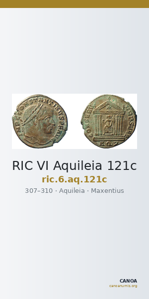 RIC VI Aquileia 121c — CANOA